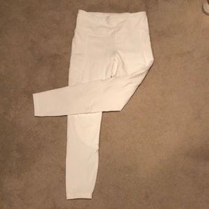Lululemon White compression tights